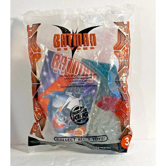 2000 Burger King DC Comics Batman Beyond Factory Sealed Toy #3 - Picture 1 of 5